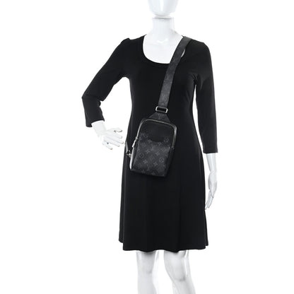 Louis Vuitton Taigarama Outdoor Slingbag Black 2 of 9