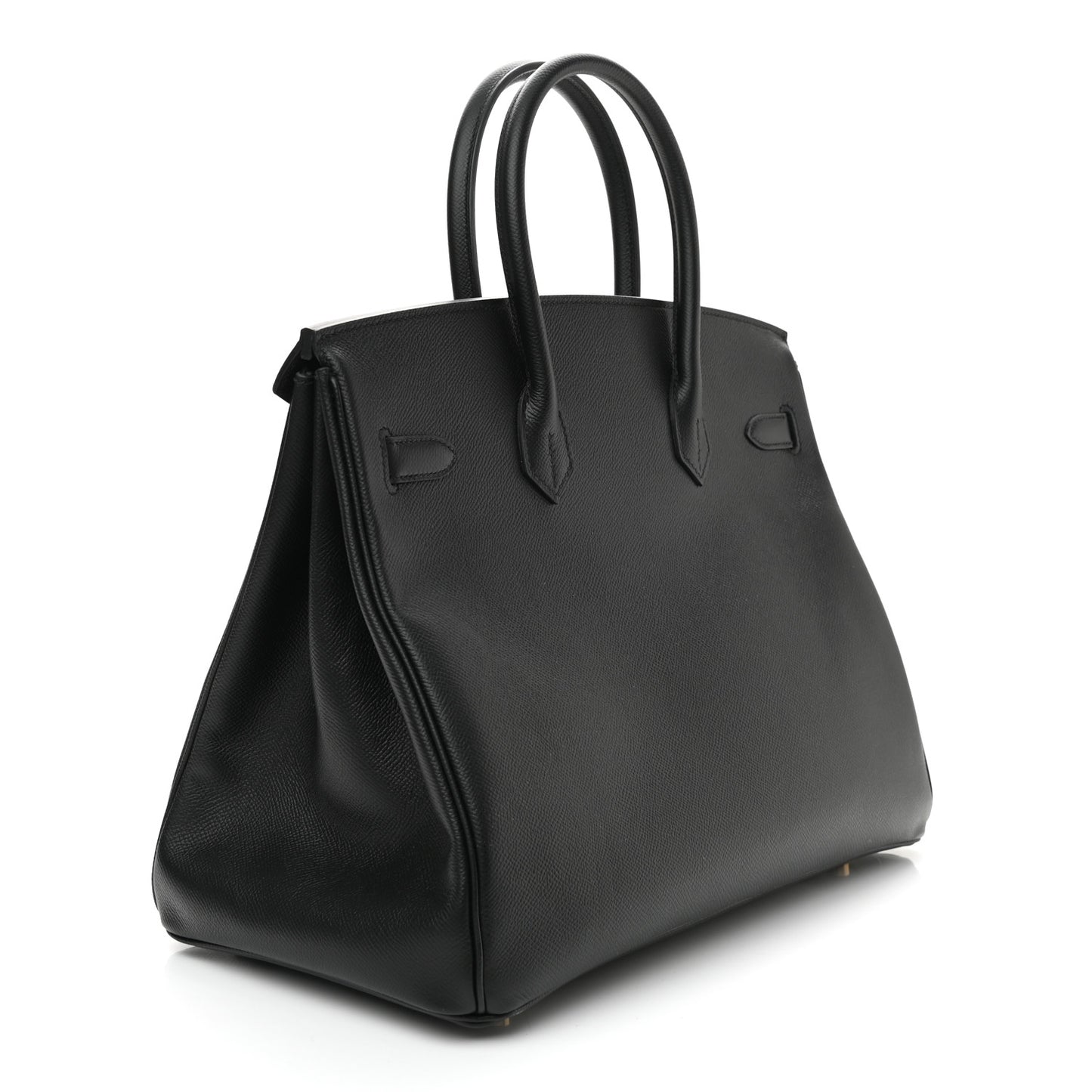 Epsom Birkin 35 Black