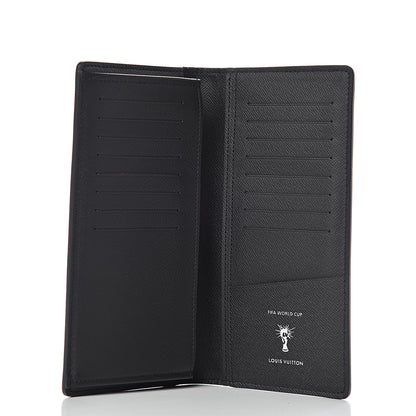Louis Vuitton Epi World Cup Brazza Wallet Black 5 of 6