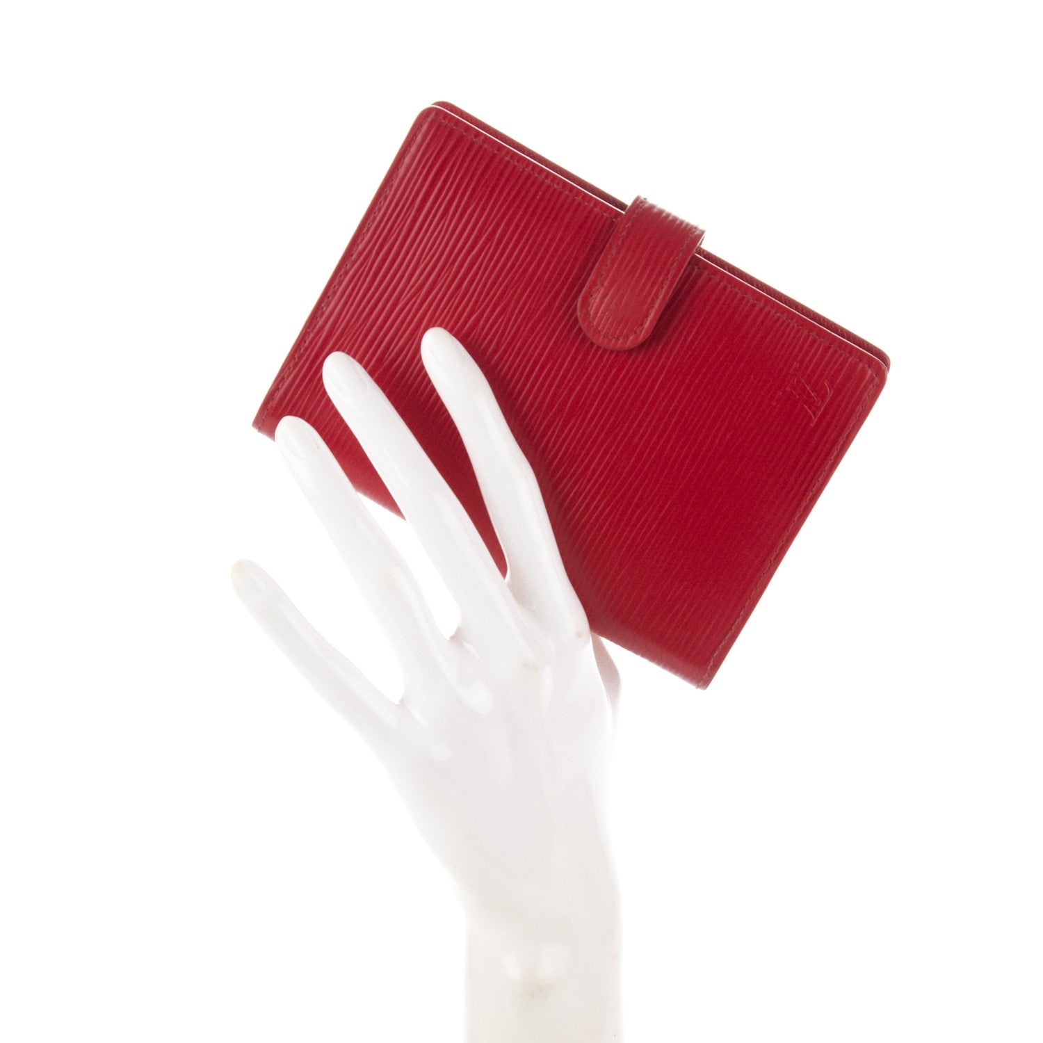 Louis Vuitton Epi Small Ring Agenda Cover Rouge 2 of 8