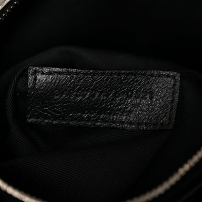 Saint Laurent Lambskin Quilted Small Loulou Puffer Monogram Chain Satchel Blanc Vintage 6 of 11