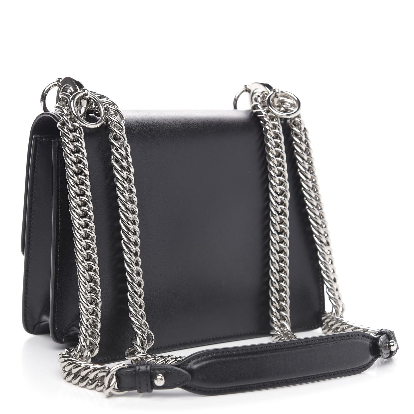 Vitello Liberty Studded Small Kan I Shoulder Bag Black Multicolor