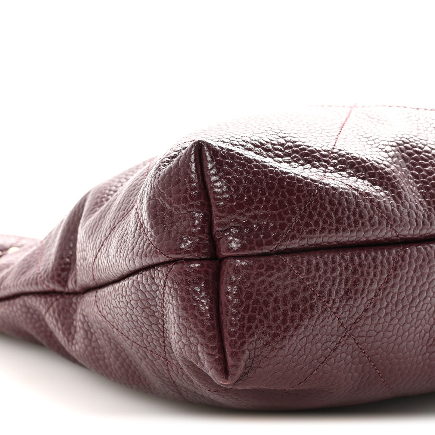 Caviar Quilted Small Chanel 22 Dark Burgundy