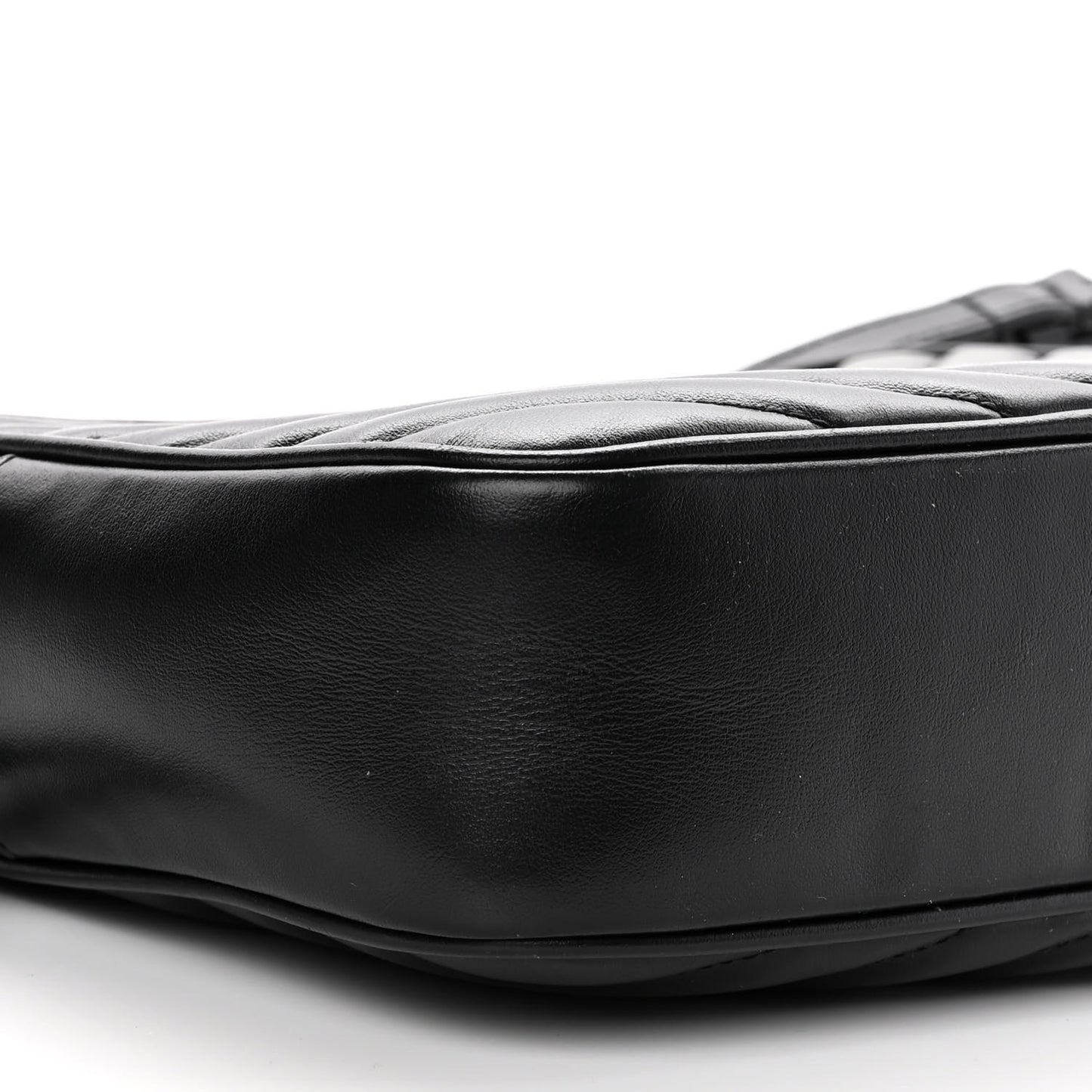 Calfskin Matelasse Monogram Lou Camera Bag Black