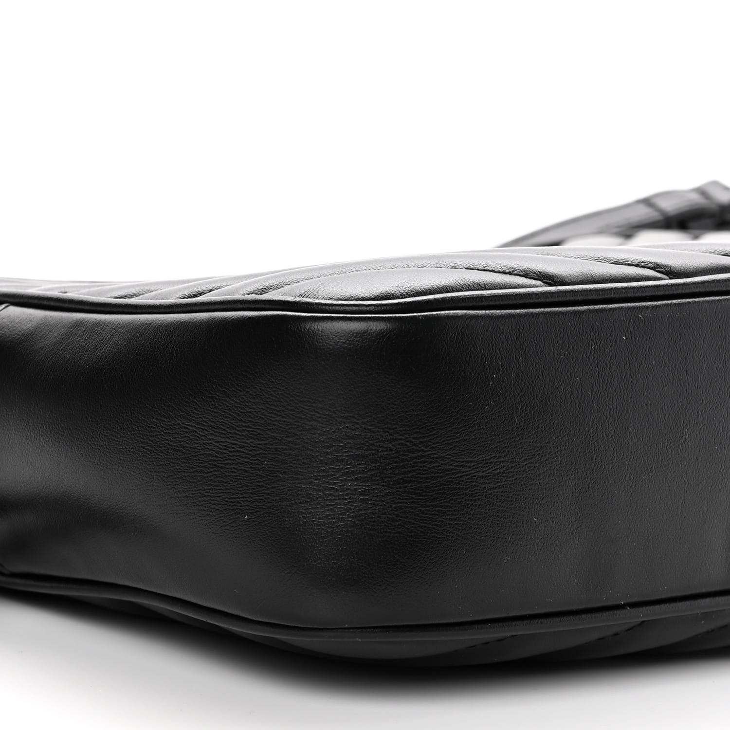 Saint Laurent Calfskin Matelasse Monogram Lou Camera Bag Black 9 of 16