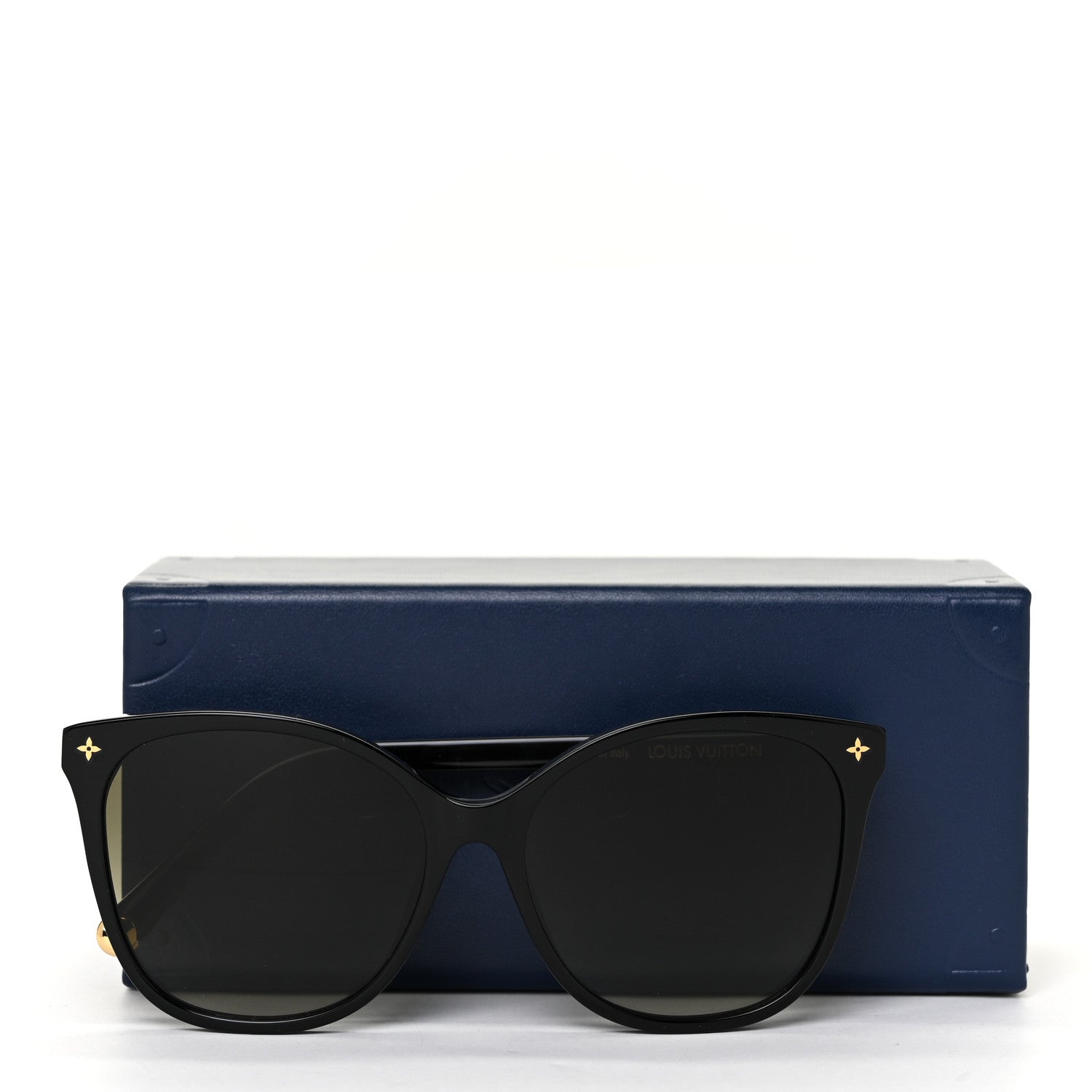 Louis Vuitton Acetate My Monogram Light Cat Eye Sunglasses Z1657E Black 8 of 8