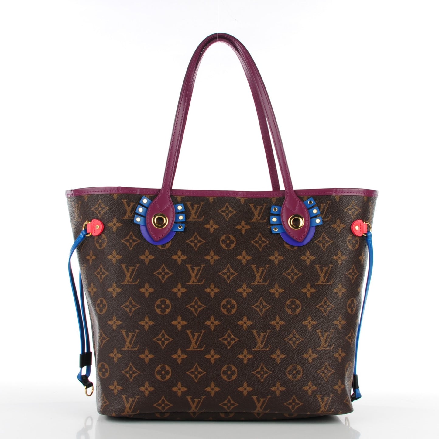 Monogram Totem Neverfull MM Magenta