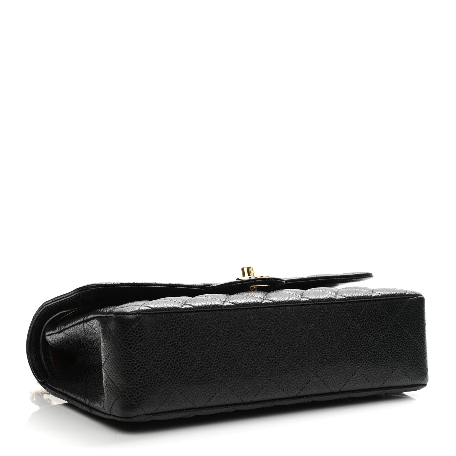 Chanel Caviar Quilted Medium Double Flap Black 9 of 10