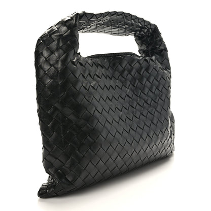 Bottega Veneta Calfskin Intrecciato Small Hop Black 3 of 8