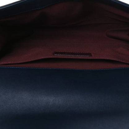Chanel Velvet Tweed Quilted Medium Boy Flap Dark Navy Blue 4 of 17