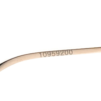 Chrome Hearts Metal Transparent Acetate Betty Lou II Sunglasses Clear Gold 6 of 7