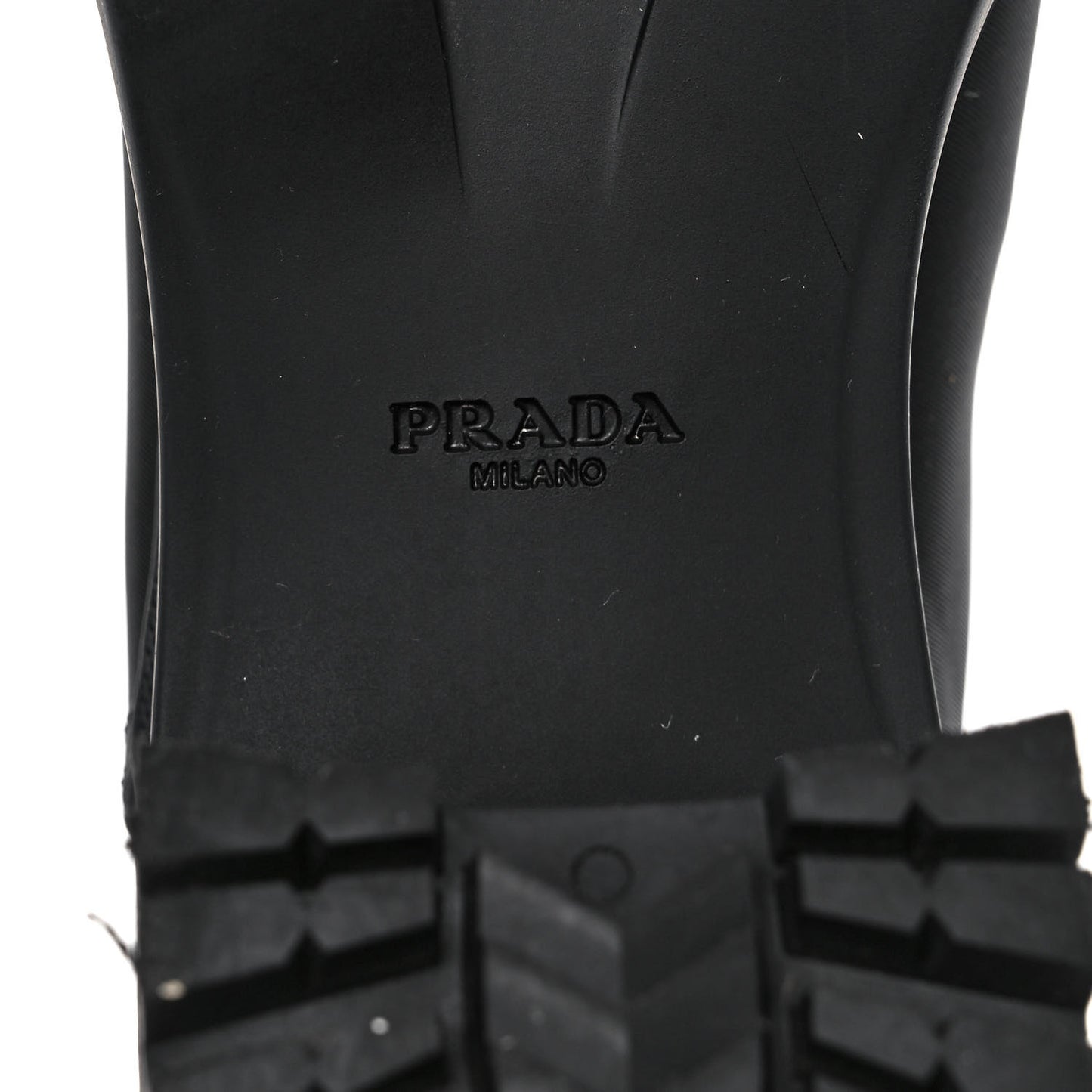 Nylon Lug Sole Chelsea 55mm Boots 39 Black
