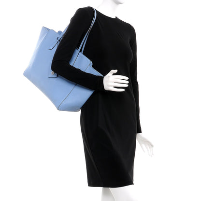 Gucci Dollar Calfskin Medium Swing Tote Mineral Blue 2 of 15