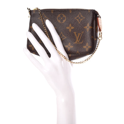 Louis Vuitton Monogram Mini Pochette Accessories 2 of 8