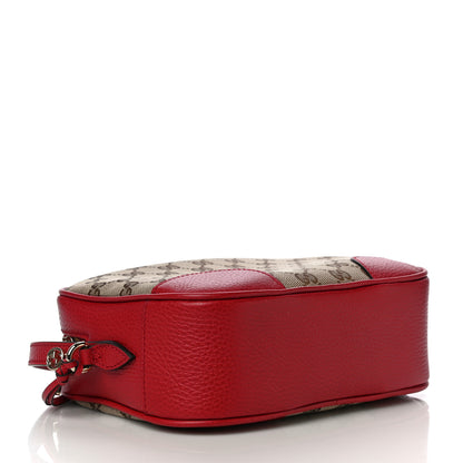 Gucci Monogram Mini Bree Messenger Bag Red 4 of 11