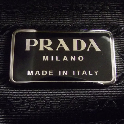 Prada Vintage Flannel Tote Anthracite 7 of 9