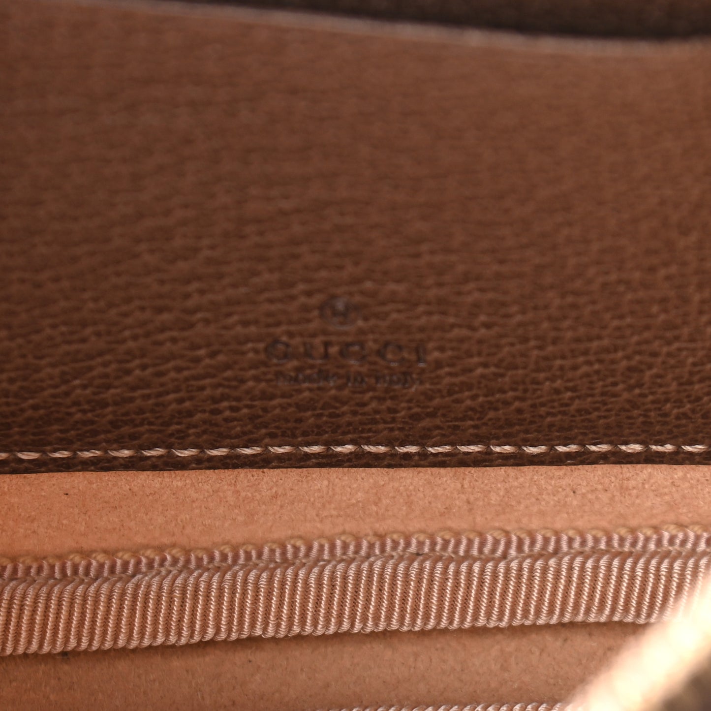 GG Supreme Monogram Ophidia Belted iPhone Case 90 36 Dark Brown