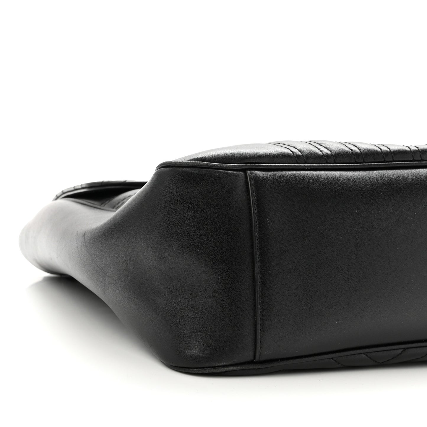 Calfskin Matelasse Large GG Marmont Shoulder Bag Black