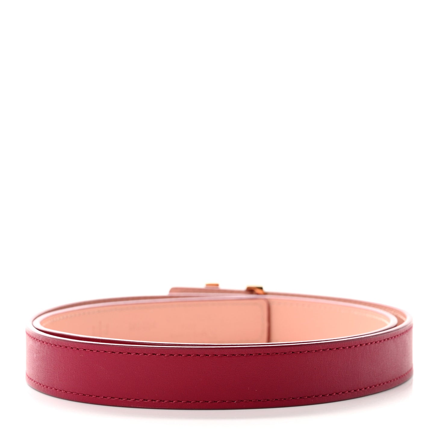 Calfskin 20mm LV Initiales Belt 70 28 Fuchsia