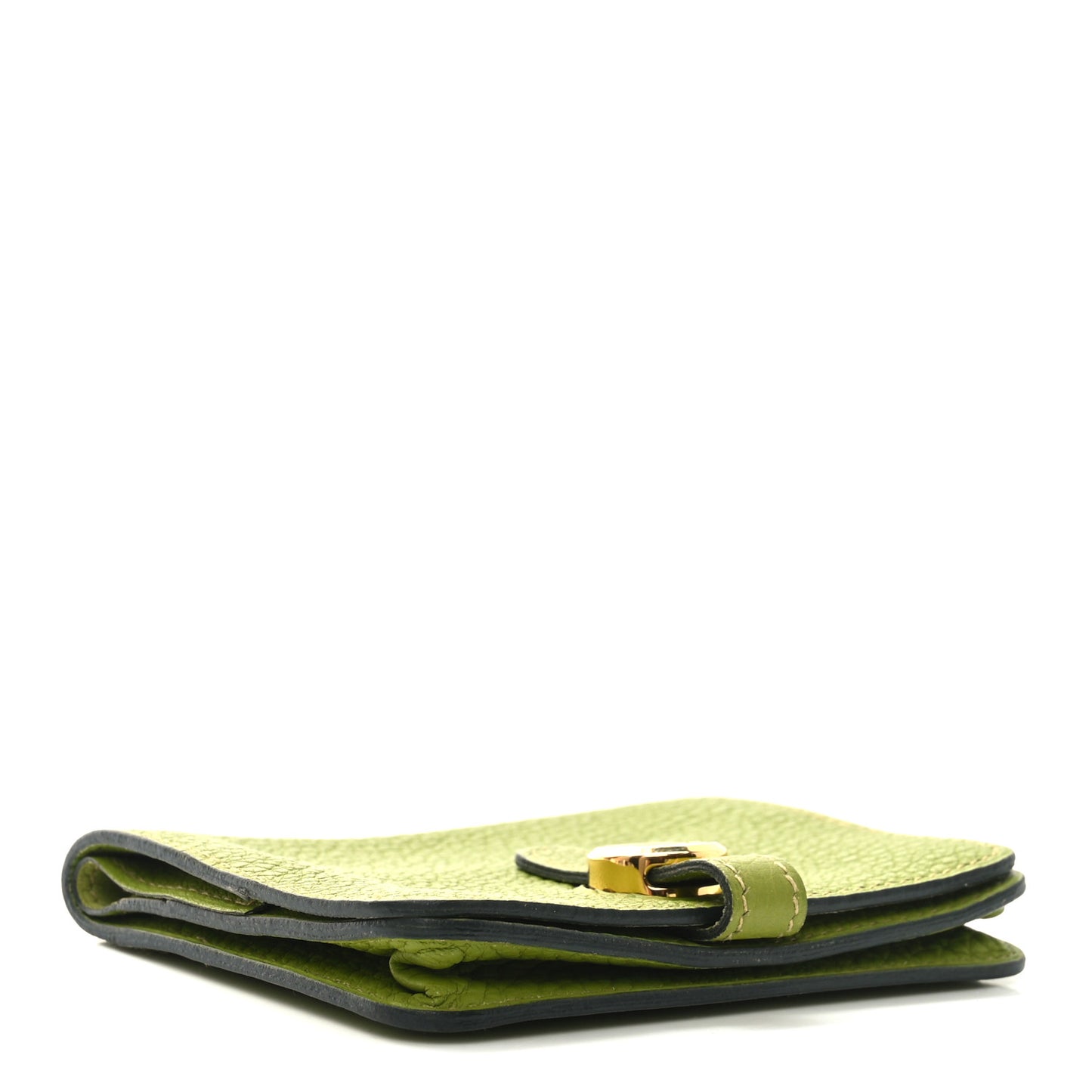 Togo Dogon Card Case Vert Anis