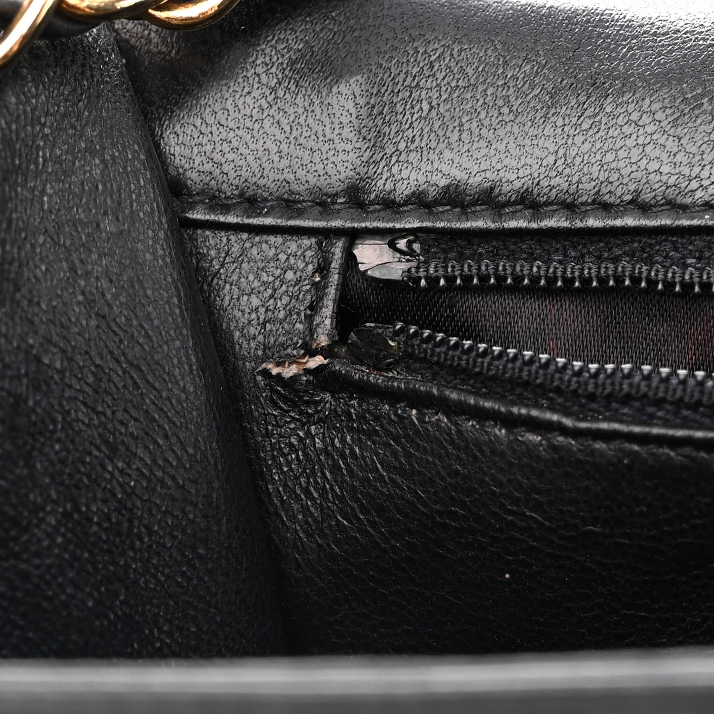 Lambskin Quilted CC Small Single Flap Black