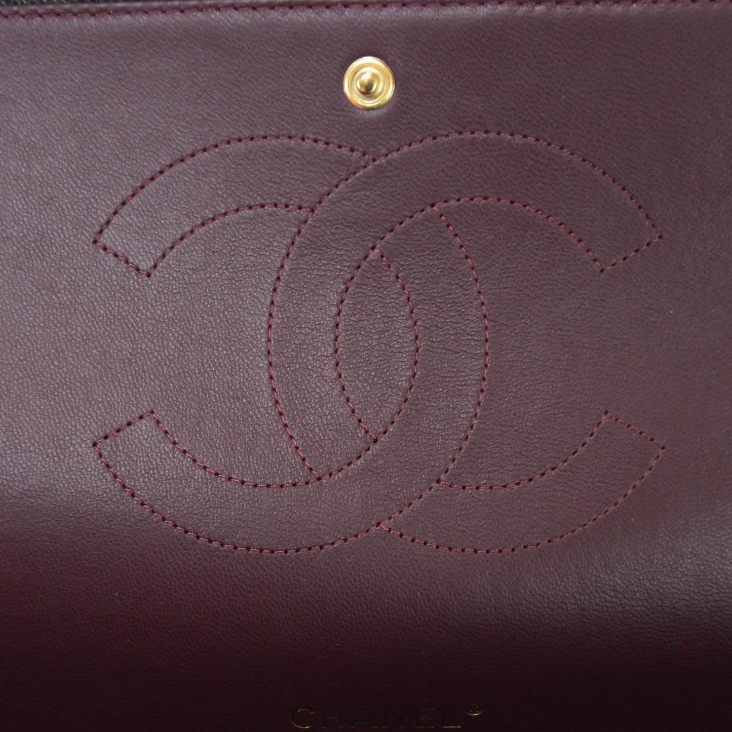 Caviar Quilted Maxi Double Flap Black