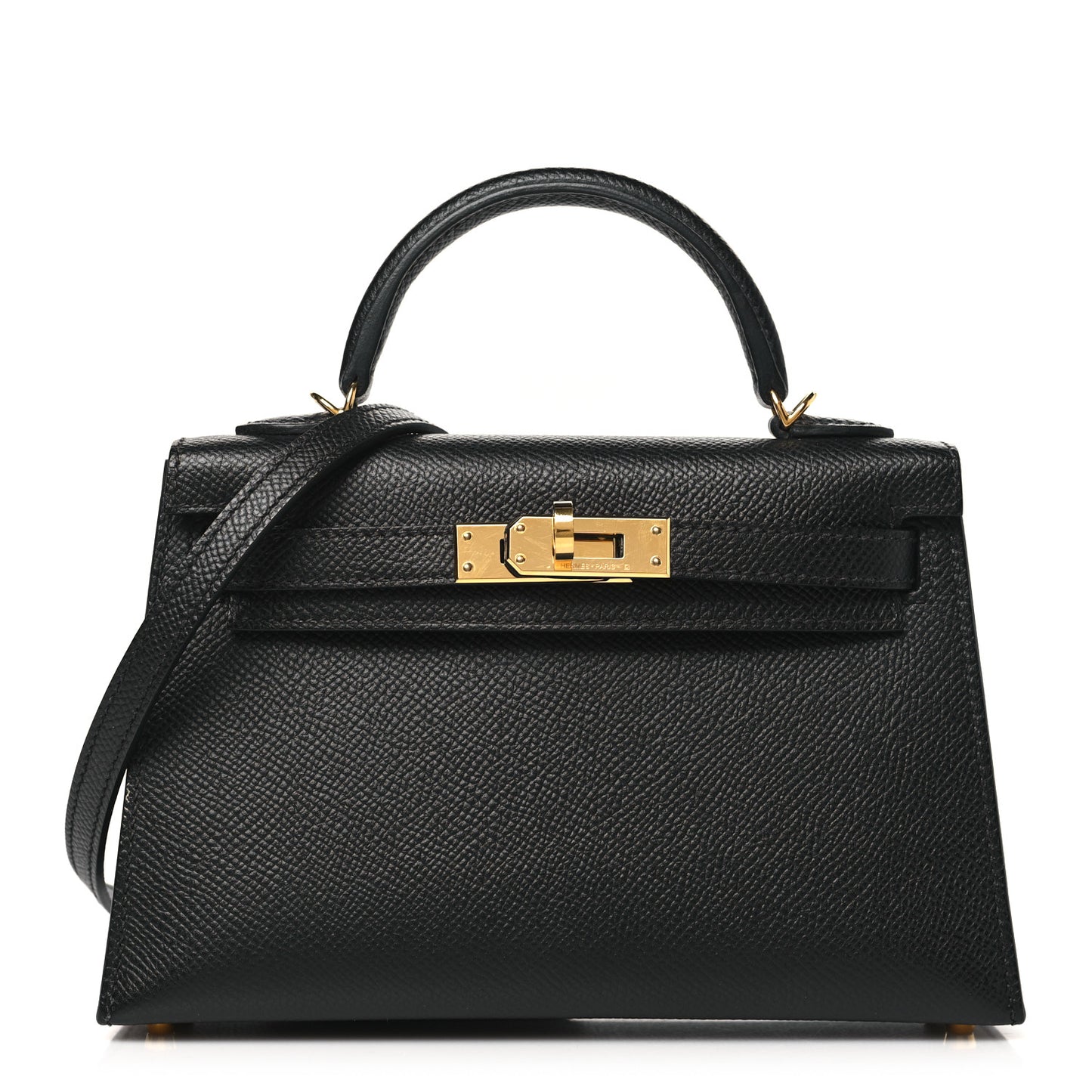 Epsom Mini Kelly Sellier 20 Black