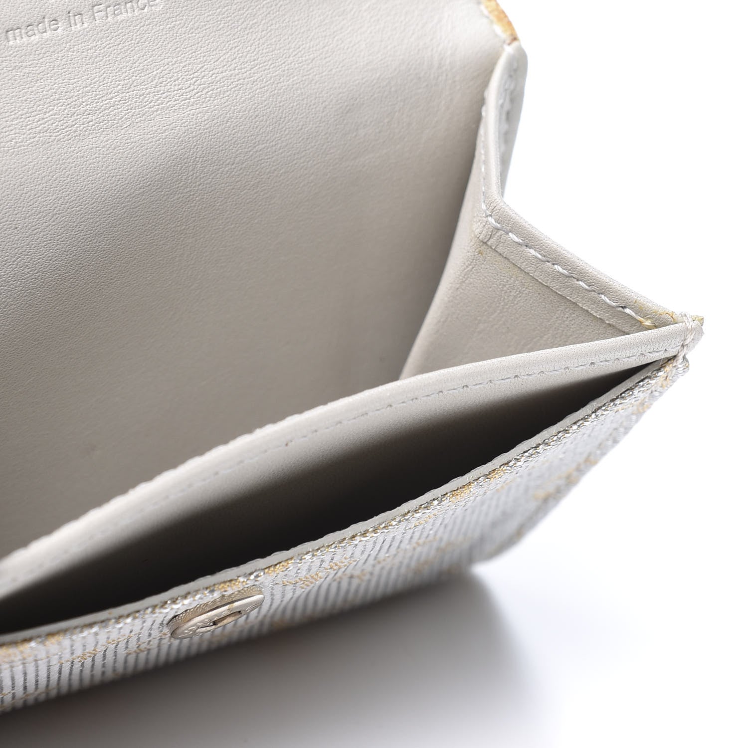 Louis Vuitton Mini Lin Shine Porte-Monnaie Wallet 4 of 9