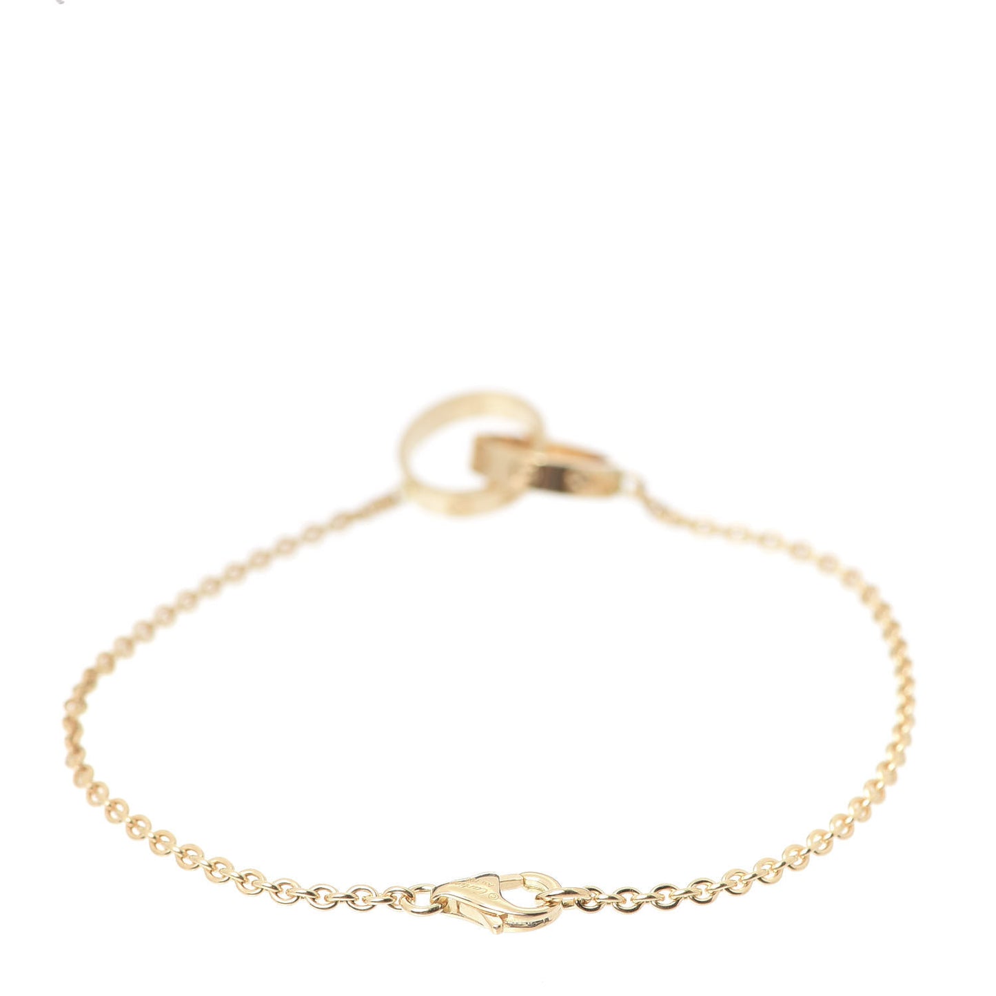 18K Yellow Gold Interlocking LOVE Bracelet