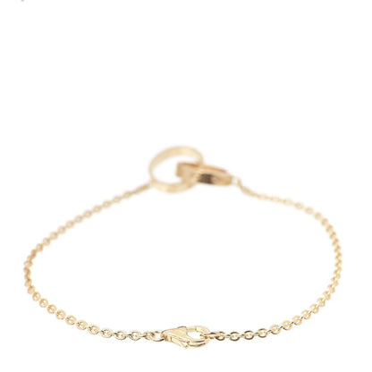 Cartier 18K Yellow Gold Interlocking LOVE Bracelet 3 of 7