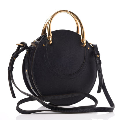 Chloe Calfskin Suede Small Pixie Bag Full Blue 4 of 7