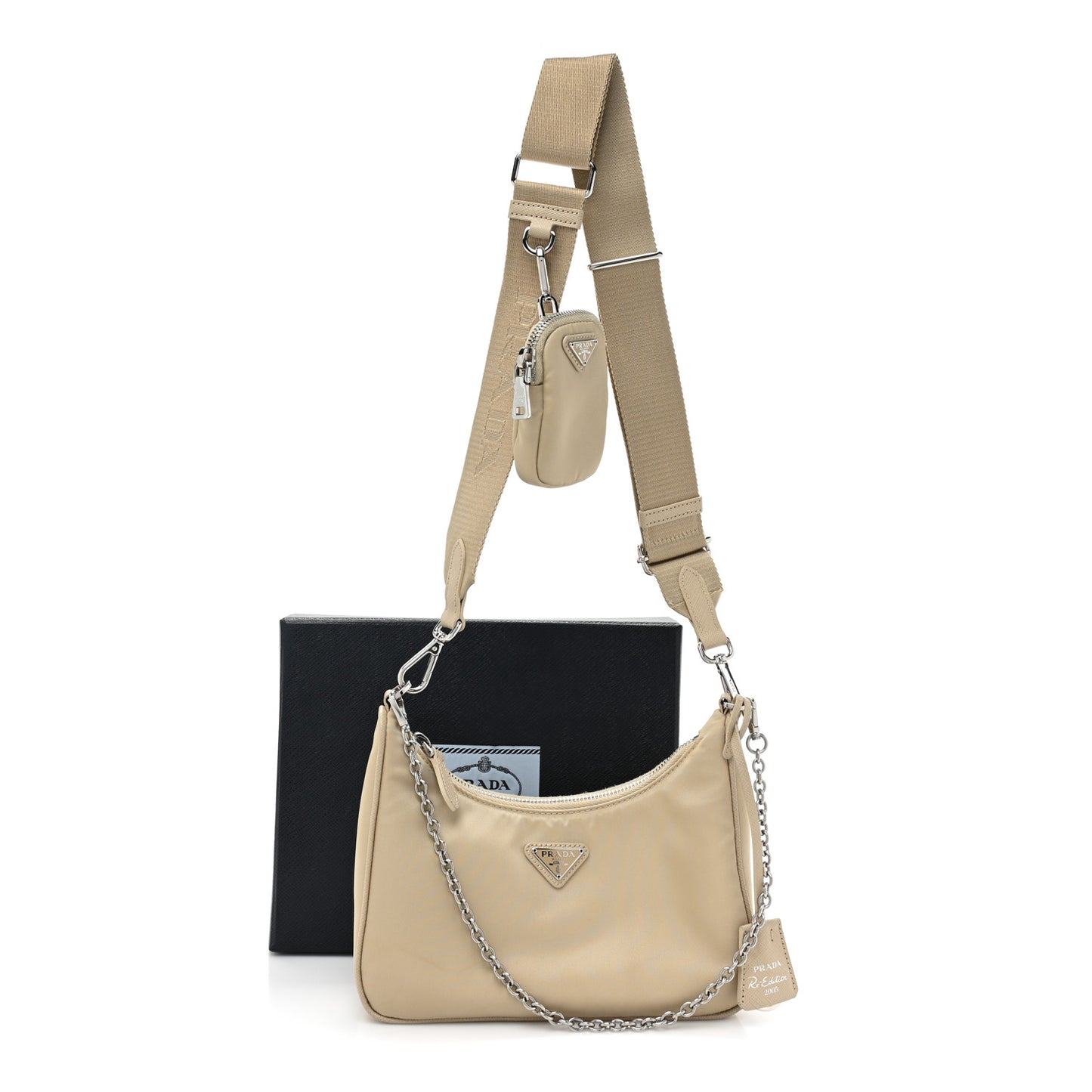 Nylon Re-Edition 2005 Shoulder Bag Cammeo