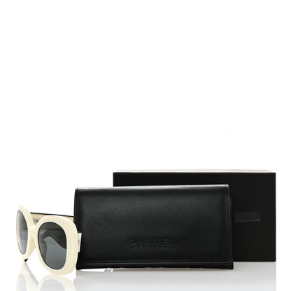 Chanel Acetate Sunglasses 71414A White 12 of 12