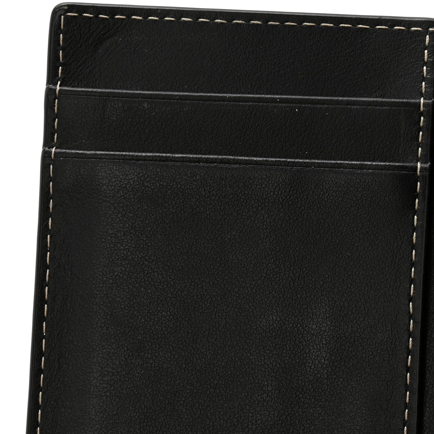 E-Canvas Giant Check Flint Card Case Dark Birch Brown