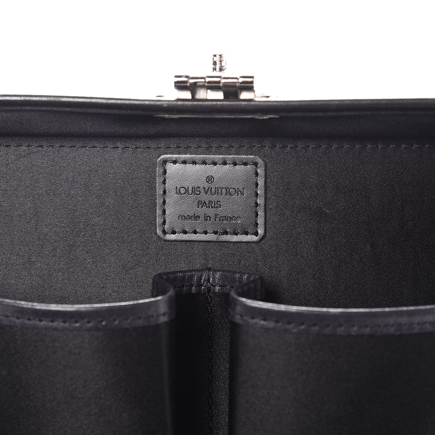 Monogram Glace Valisette PM Black