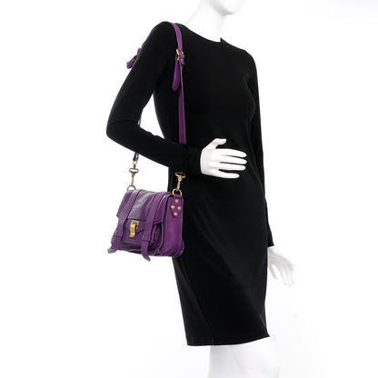 Proenza Schouler Lambskin PS1 Pouch Messenger Veruca Salt 2 of 11