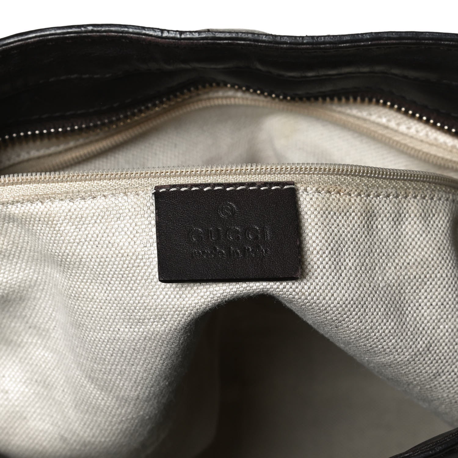 Gucci Guccissima Sukey Messenger Bag Brown 6 of 11