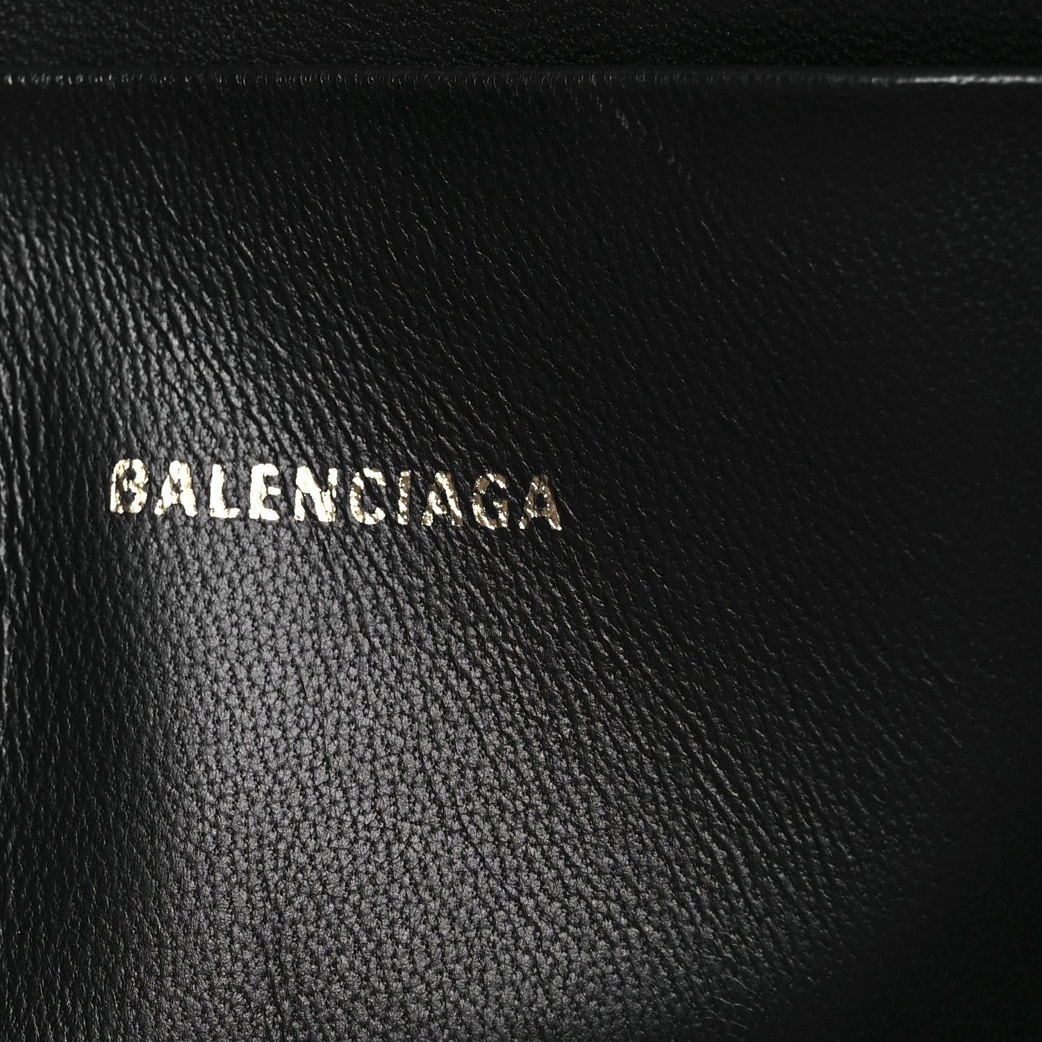 Balenciaga Calfskin Logo Large Zip Pouch White 6 of 13
