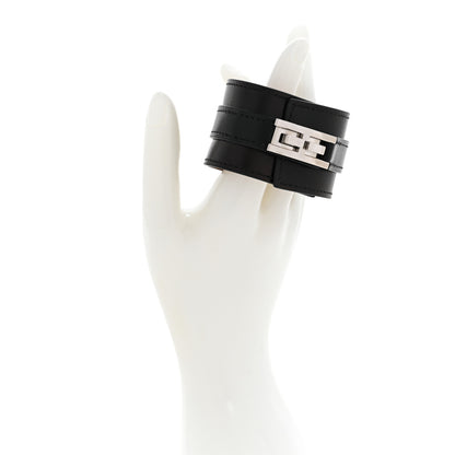 Hermes Box Manchette Drag Bracelet T2 Black 2 of 7