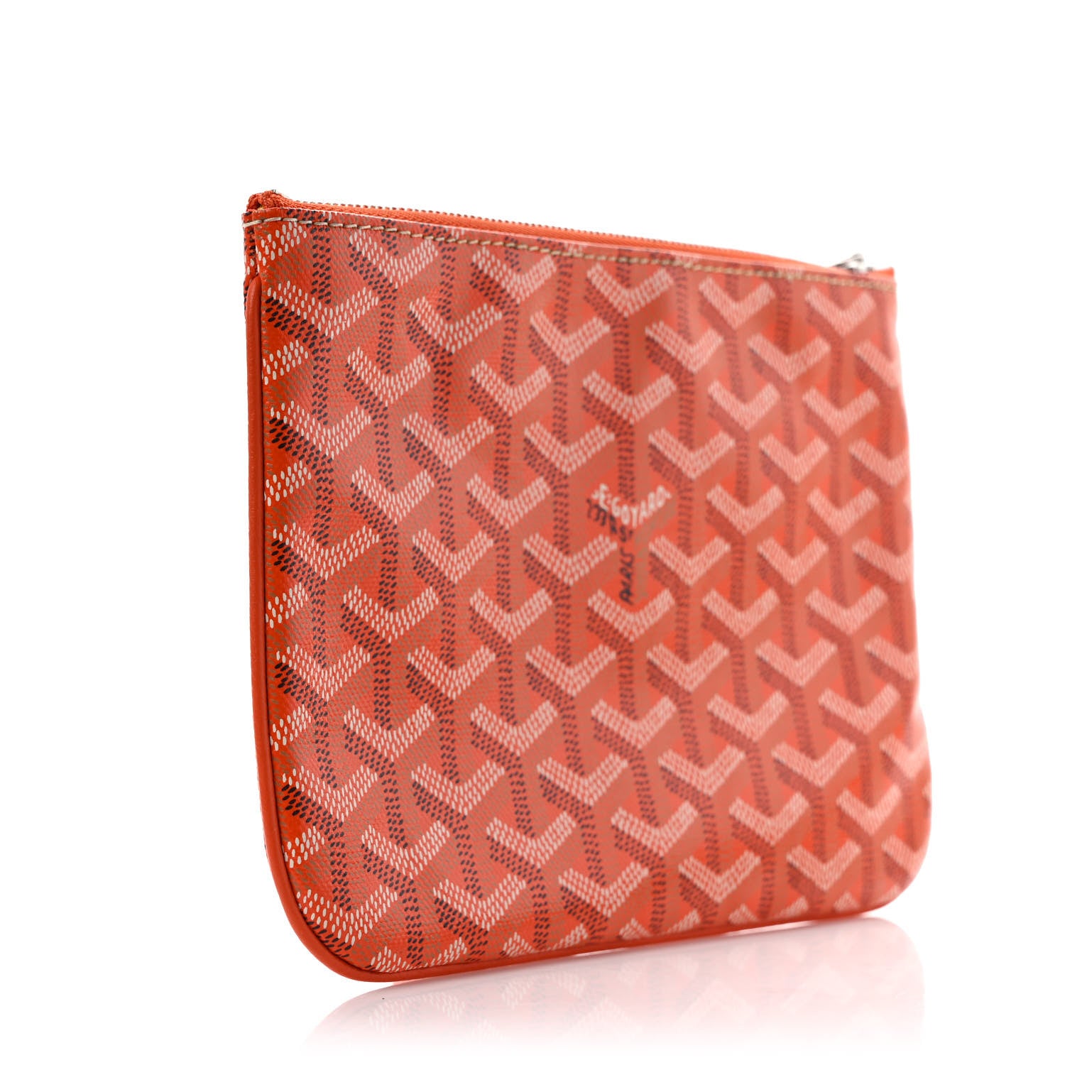 Goyard Goyardine Senat Pochette PM Orange 3 of 6