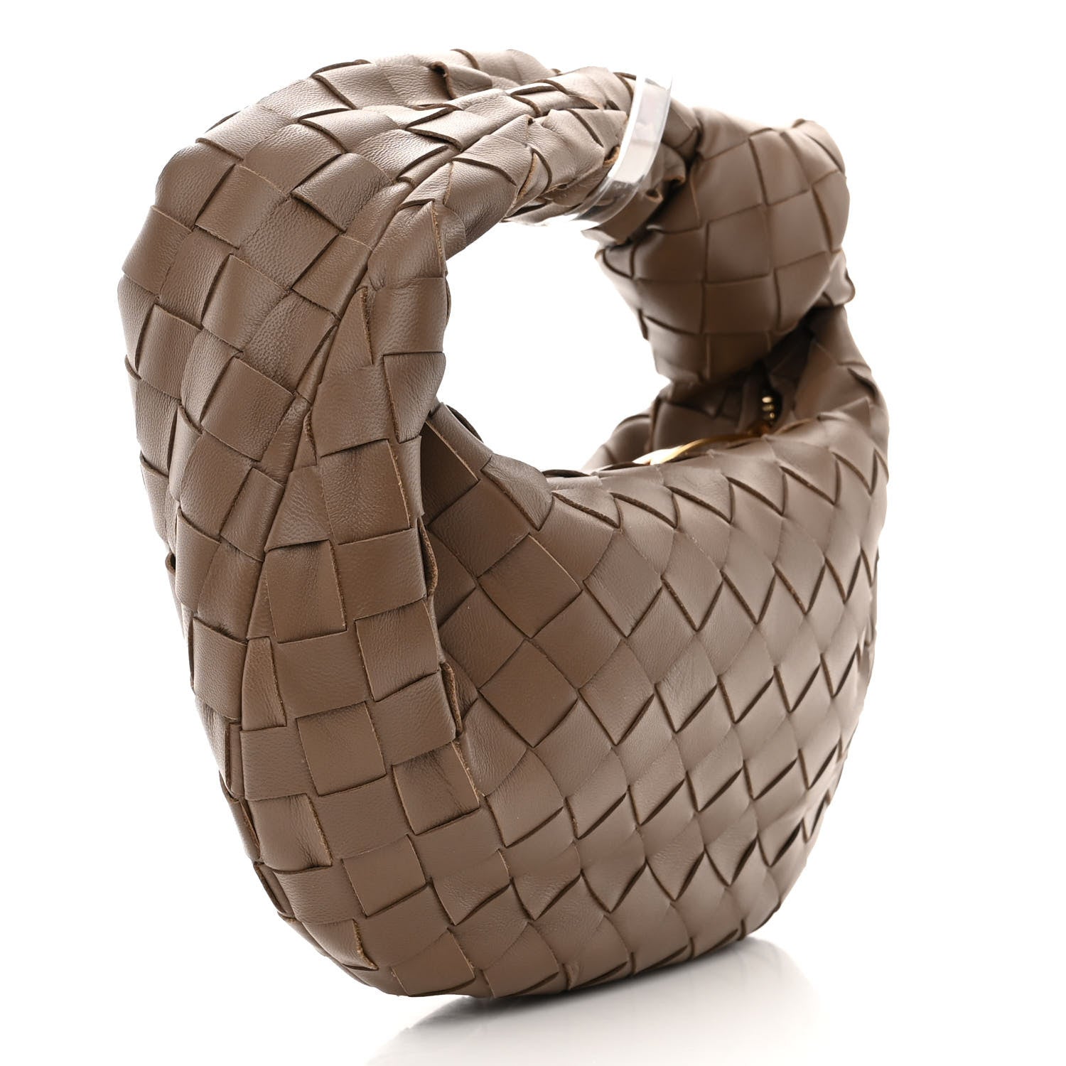 Bottega Veneta Nappa Intrecciato Mini Jodie Dark Taupe 3 of 10