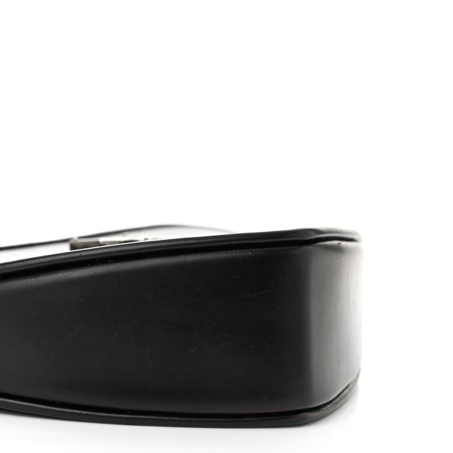 Saint Laurent Calfskin Heart Monogram Crossbody Black 9 of 10