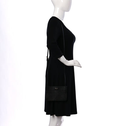 Prada Saffiano Crossbody Bag Black 2 of 11