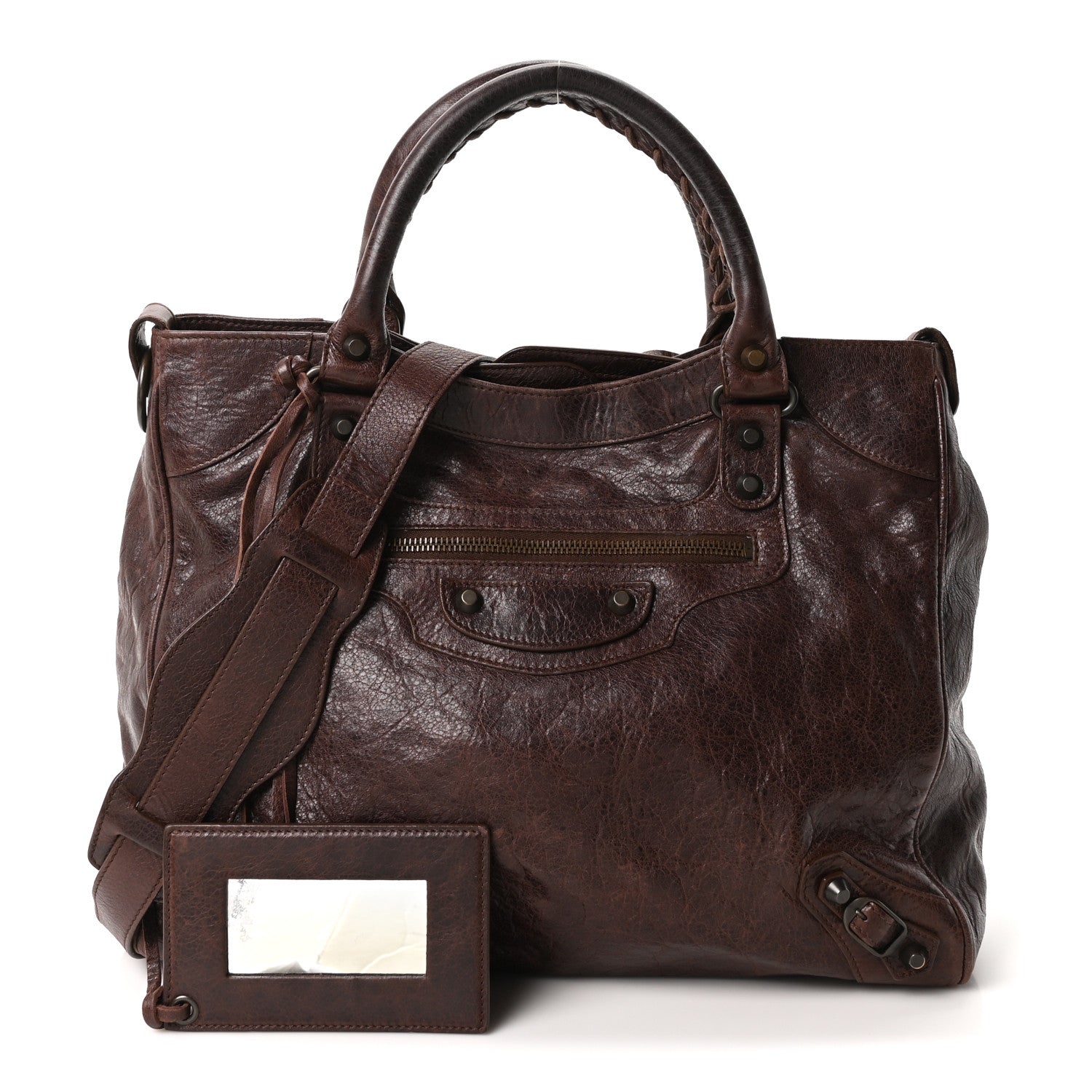 Balenciaga Agneau Classic Hardware Velo Cigare Fonce 3 of 11