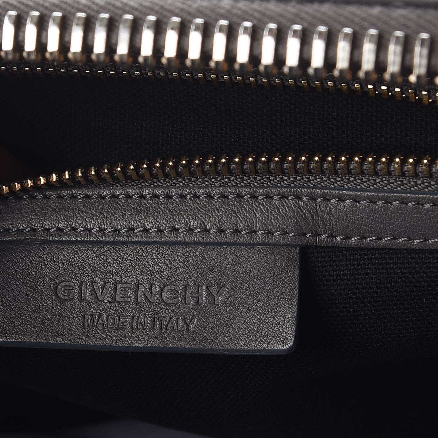Smooth Calfskin Medium Tri-Color Antigona Dark Grey