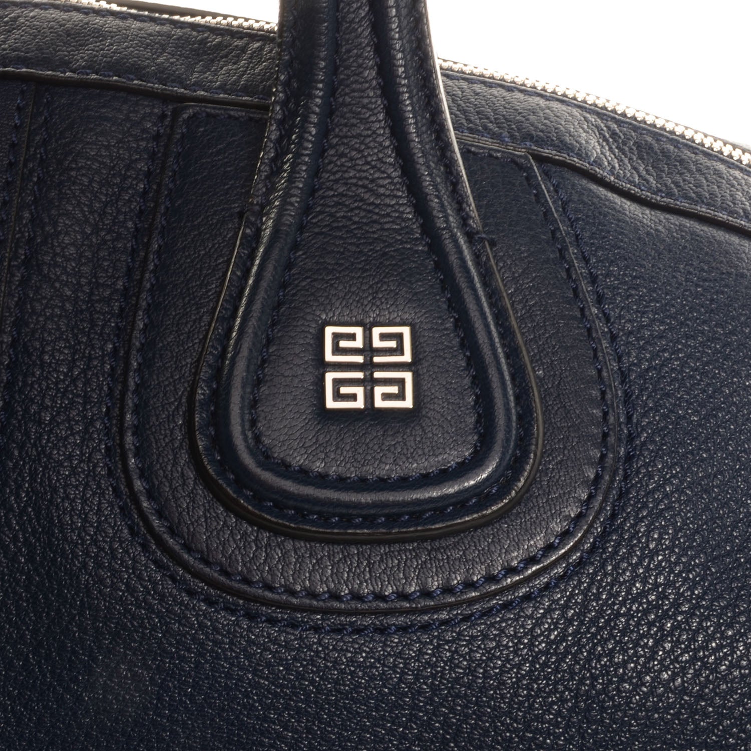 Givenchy Sugar Goatskin Medium Nightingale Navy 9 of 9