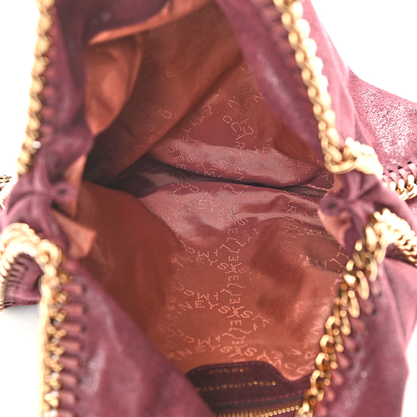 Shaggy Deer Small Falabella Tote Ruby