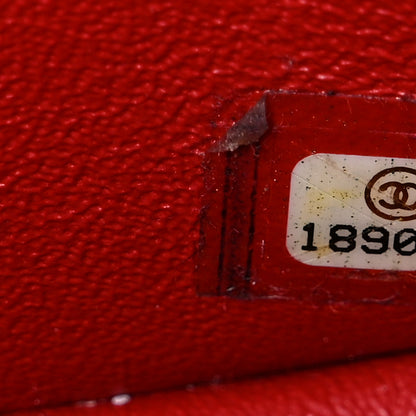 Chanel Lambskin Quilted Jumbo Double Flap Red 7 of 35