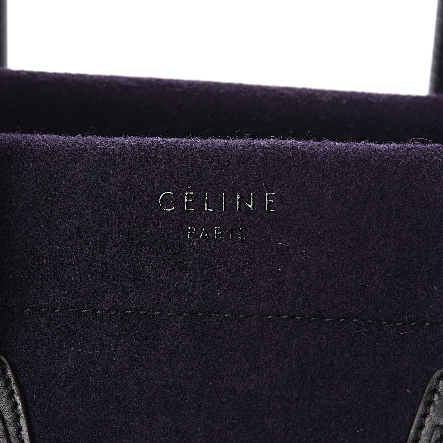 Celine Felt Medium Phantom Luggage Navy 7 of 18