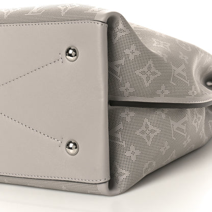 Louis Vuitton Reverse Mahina Carmel Hobo Gris Souris Gray 8 of 8